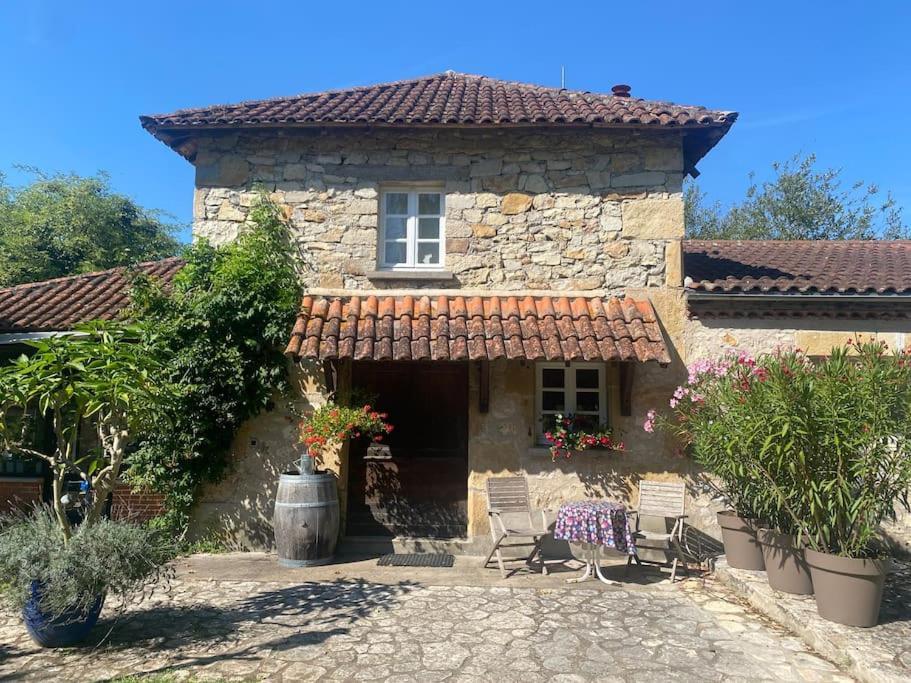 Vakantiehuis La Poire, Op Landgoed Aan De Dordogne Prudhomat Luaran gambar