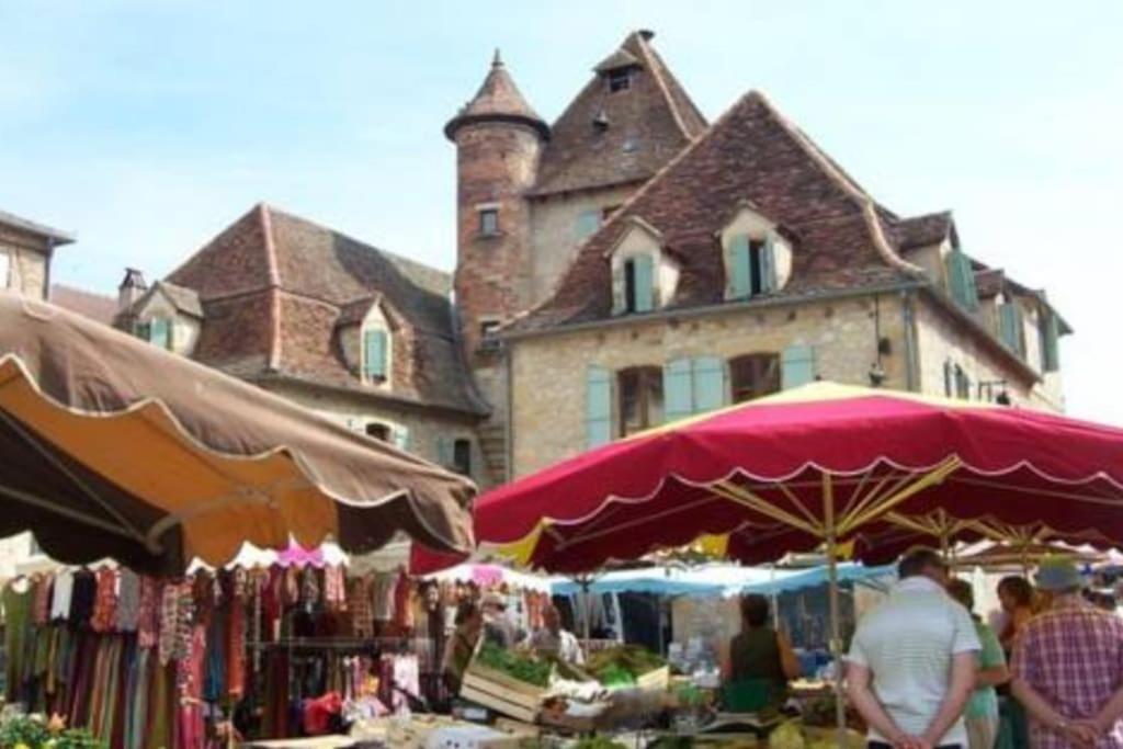 Vakantiehuis La Poire, Op Landgoed Aan De Dordogne Prudhomat Luaran gambar
