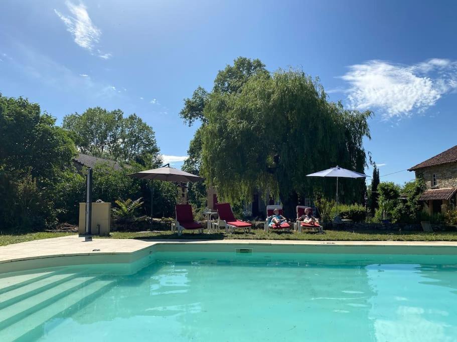 Vakantiehuis La Poire, Op Landgoed Aan De Dordogne Prudhomat Luaran gambar
