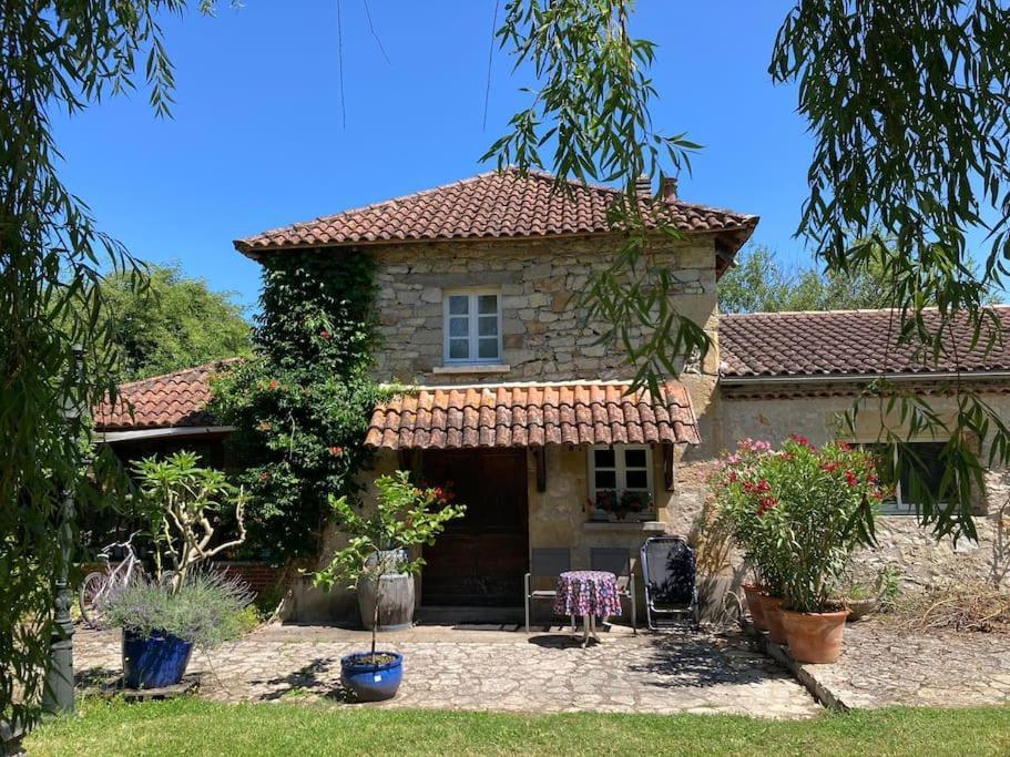 Vakantiehuis La Poire, Op Landgoed Aan De Dordogne Prudhomat Luaran gambar
